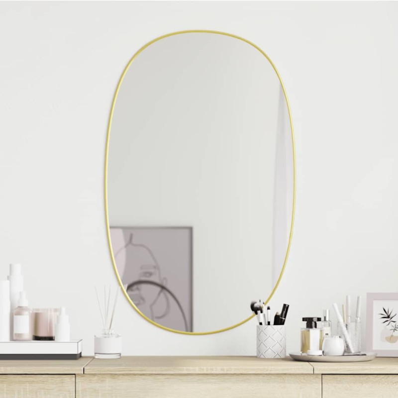 Miroir mural Doré 80x50 cm Miroir mural Doré 80x50 cm