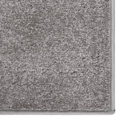 Tapis à poils courts 140x200 cm Gris 