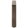 Pieds de table basse en forme de A, 2 pièces, 70 x (30-31) cm, acier 