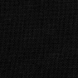 Lit pour chien noir 70x40x24 cm tissu 