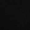 Lit pour chien noir 70x40x24 cm tissu 