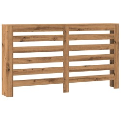 Cache-radiateur chêne artisanal 149x20x82 cm bois d'ingénierie 