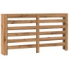 Cache-radiateur chêne artisanal 149x20x82 cm bois d'ingénierie 