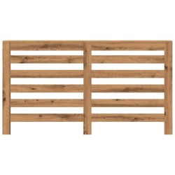 Cache-radiateur chêne artisanal 149x20x82 cm bois d'ingénierie 