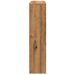 Cache-radiateur chêne artisanal 149x20x82 cm bois d'ingénierie 
