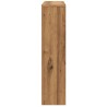 Cache-radiateur chêne artisanal 149x20x82 cm bois d'ingénierie 