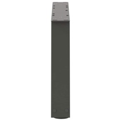 Pieds de table basse en forme de V, 2 pièces, anthracite, 70 x (30-31,3) cm, acier 