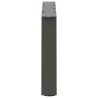 Pieds de table basse en forme de V, 2 pièces, anthracite, 70 x (30-31,3) cm, acier 