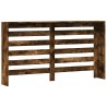 Cache-radiateur chêne fumé 149x20x82 cm bois d'ingénierie 