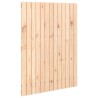 Tête de lit murale 82,5x3x110 cm Bois massif de pin 