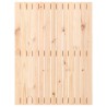 Tête de lit murale 82,5x3x110 cm Bois massif de pin 
