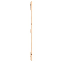 Tête de lit murale 82,5x3x110 cm Bois massif de pin 