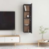 Meubles TV 2 pcs Gris 30,5x30x60 cm Bois d’ingénierie 