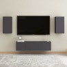Meubles TV 2 pcs Gris 30,5x30x60 cm Bois d’ingénierie 
