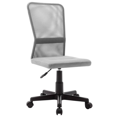 Chaise de bureau Gris 44x52x100 cm Tissu en maille 