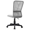 Chaise de bureau Gris 44x52x100 cm Tissu en maille 