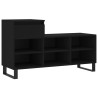 Armoire à chaussures Noir 102x36x60 cm Bois d'ingénierie 