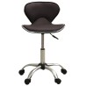 Chaise de bureau Marron Similicuir 