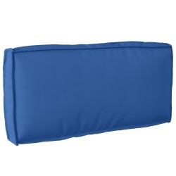 Set de coussins de palette 2 pièces bleu royal en tissu Oxford 