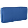 Set de coussins de palette 2 pièces bleu royal en tissu Oxford 
