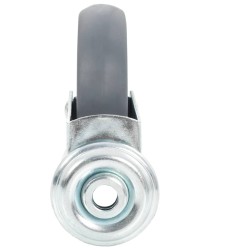 8 pcs Roulettes pivotantes à trou de boulon 125 mm 