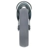 8 pcs Roulettes pivotantes à trou de boulon 125 mm 