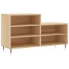 Armoire à chaussures Chêne sonoma 102x36x60cm Bois d'ingénierie 