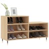Armoire à chaussures Chêne sonoma 102x36x60cm Bois d'ingénierie 