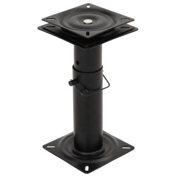 Piédestal de siège de bateau et siège pivotant à 360° réglable 