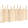 Tête de lit murale 159,5x3x80 cm Bois massif de pin 