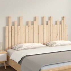 Tête de lit murale 159,5x3x80 cm Bois massif de pin 