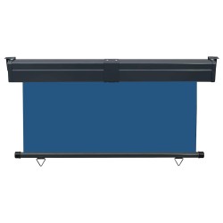 Auvent latéral de balcon 145x250 cm Bleu 