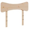 Cadre de lit sans matelas 75x190 cm bois de pin massif 