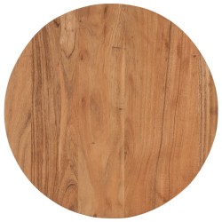 Table basse 45x45x35 cm bois massif acacia et fer 
