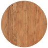 Table basse 45x45x35 cm bois massif acacia et fer 