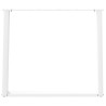 Pieds de table à manger en U 2 pièces Blanc 90 x (72-73) cm Acier 