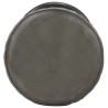Tabouret de bar Gris Cuir véritable 