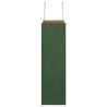 Sacs en papier 250 pcs avec poignées vert 21x11x36 cm 