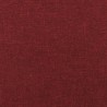 Banc Rouge bordeaux 100x35x41 cm Tissu 