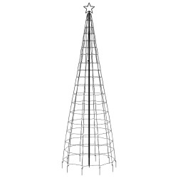Sapin de Noël à LED avec pointes 570 LED bleu 300 cm 