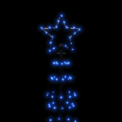 Sapin de Noël à LED avec pointes 570 LED bleu 300 cm 