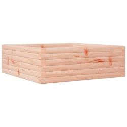 Jardinière 70x70x23 cm bois massif douglas 