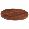 Dessus de table Ø 60x2,5 cm rond bois massif de récupération 