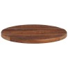 Dessus de table Ø 60x2,5 cm rond bois massif de récupération 