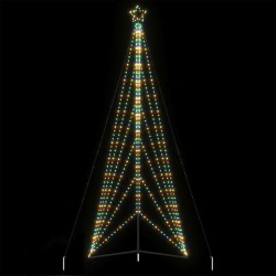 Sapin de Noël à LED 861 LED colorées 478 cm 