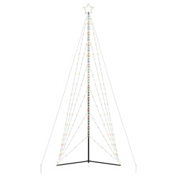 Sapin de Noël à LED 861 LED colorées 478 cm 
