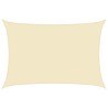 Voile d'ombrage 160 g/m² Crème 5x7 m PEHD 