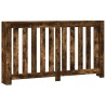 Cache-radiateur chêne fumé 149x20x82 cm bois d'ingénierie 