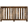 Cache-radiateur chêne fumé 149x20x82 cm bois d'ingénierie 