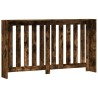 Cache-radiateur chêne fumé 149x20x82 cm bois d'ingénierie 